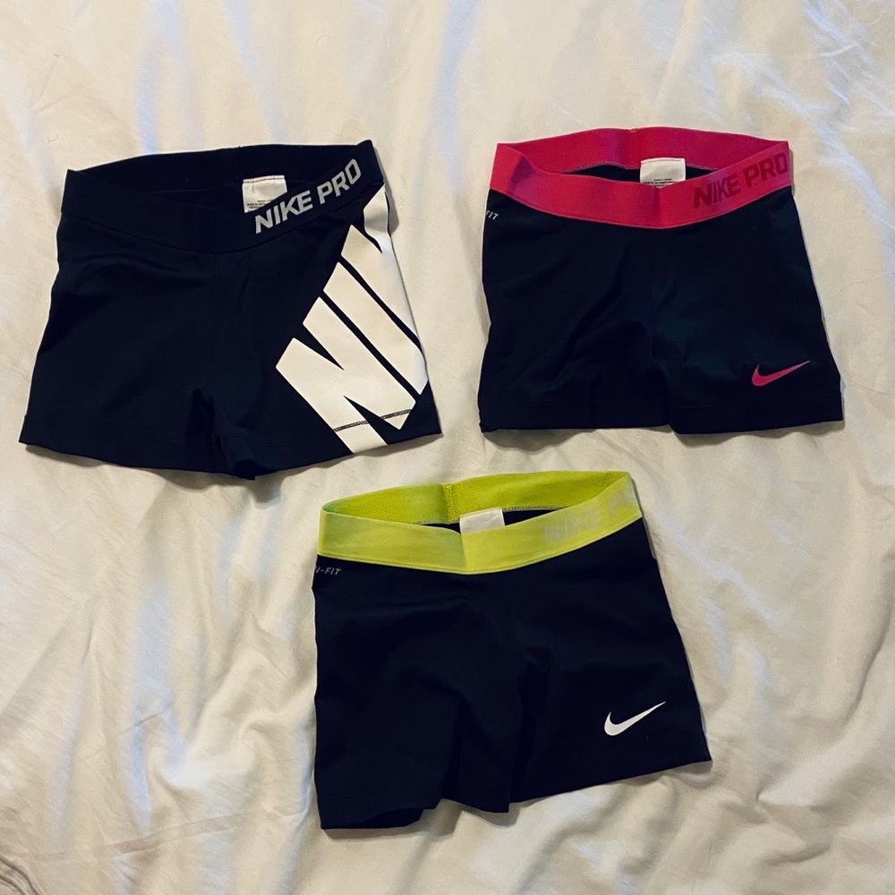 Nike pro dri-fit shorts